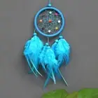 Feather Home Decoration Dream Catcher Colorful Wind Chime Pendant Room
