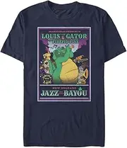 Disney Big & Tall Princesses Rockadile Men's Tops Short Sleeve Tee Shirt