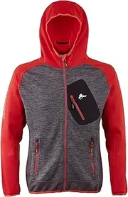 [Ande] Men's Bregaglia Fleece Technical and Multifunctional Sweatshirt (Pack of 1) Charcoal