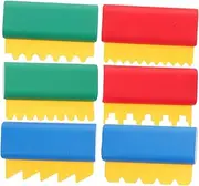 MUELODSIC 6Pcs Drawing Scraper for Lightweight DIY Paint Brushes Graffiti Pigment Paint Tool Early Learning Art Accessories Creative Fun