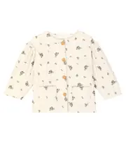 [C'era Una Volta] C'era Una Volta Floral cotton corduroy jacket Y 16 white
