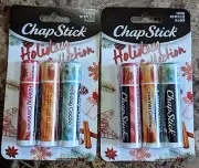 CHAPSTICK HOLIDAY COLLECTION Paraben Free Cinnamon Caramel Cocoa Lip Balm pk 3x2