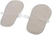 2 Pieces underarm cushion - Reusable & Washable Underarm Sweat Absorbing Pads with Shoulder Strap for Women Men