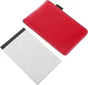 minkissy Tiny Notepad Holder Small Notebook for Pocket Memo Pads College Ruled Notebook Office Supplies