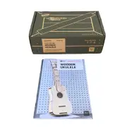 Kiwi Co Eureka Crate Wooden Ukulele Age 14+ #f1581-euke STEM Engineering w/Box