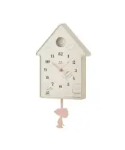 BRUNO PEANUTS Snoopy Mobile Wall Clock White BCW048-DAY Home Decor Kitchen Timer