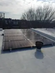 SOLAR CLAM-P - SOLAR PANEL MOUNTING KIT 4 panels- MICRO J-BOX SKIRT MILL