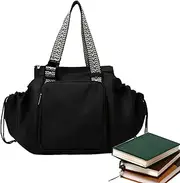 [Generic] Bag for Teacher's Work Supplies, Stylish Women Daypack for Work, Multi-Purpose Daypack for Women, Portable Travel Storage Duffel, Duffel Bag with Organizational Compartments