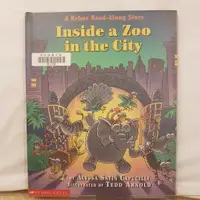 在飛比找蝦皮購物優惠-二手書📗英文繪本Inside a Zoo in the Ci