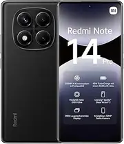 Xiaomi Redmi Note 14 Pro Smartphone, 8+256GB, Black, 200MP pro-Grade AI Camera, 5500mAh Battery, 32MP Selfie Camera, AI Features (Charger not Included)