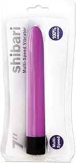 Shibari MultiSpeed Vibrator 7in Slimline Shibari Thrusting Dildo Vibrators For Woman Sex Toys Vibrator Dildo, Pink