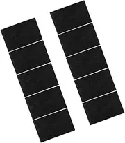 Toddmomy 10pcs Box Sponge Mat Ring Holder Jewelry Display Jewelry Mat USB Night Lights Fill Jewelry Ring Rack Jewelry Boxes Big Spool Bracket Jewelry Ring Insert Sponge Earring Pad Black