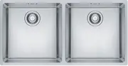 Franke Maris Double Bowl 3 Way Install Stainless Steel Sink HOF, WWK, FASTFIX, BOXED