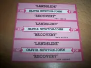 3 Olivia Newton John Landslide / Recovery Jukebox Title Strips