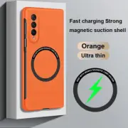 Ultra Thin Skin Feel Case for Samsung Galaxy Z Fold 3 4 5 6 7 Fold5 for Magsafe