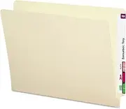 Smead 24210 Heavyweight File Folders, Straight Two-Ply End Tab Letter Manila 50/Box