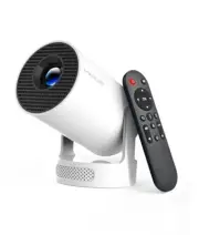 Mini Projector 4K support with WiFi 6 and Bluetooth 5w Speaker & Manual Focus