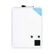 White Board, 14” X 11” with a Black Marker, Small Mini White Board