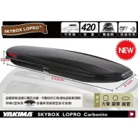 在飛比找蝦皮購物優惠-《售》 YAKIMA Skybox LoPro 天空行李箱、