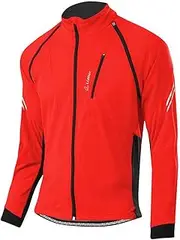 [Löffler] San Remo 2 WS Light Zip-Off Cycling Jacket Men's Red 2021 Waterproof Jacket