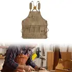 Canvas Work Apron for Men Women Heavy Duty for Carpenters Woodworking Apron