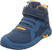 [Superfit] Boys' Trace Gore-Tex Trainers, Blue/Orange 8010, 27 EU Weit