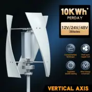 2000W Vertical Wind Turbine generator Permanent Magnet 48V Household 220V Energy