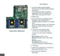 在飛比找Yahoo!奇摩拍賣優惠-超微 SUPERMICRO X11DDW-NT 主板 伺服器