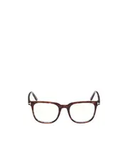Tom Ford Eyewear Square Frame Glasses 50 White