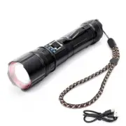 Rechargeable Flashlights High Lumens, Tactical Flash Light Portable, 160000