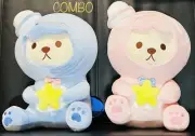 NEW* 15” Combo BLUE & PINK Sea Bears Teddy Bears Plush Toy Stuffed Pets Animal