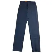 Red Kap Jeans Men's Size 32x37U Carpenter Straight Leg 100% Cotton Denim NWT