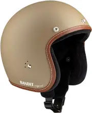 Bandit Jet Premium Line Jet Helmet, beige, Size L for Men