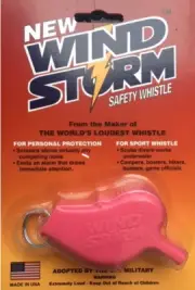 WINDSTORM Safety Whistle PINK