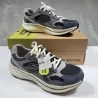 Skechers GO RUN Consistent 2.0 Size 10.5Men Ultra Light Retro Runner Gray Black