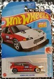 2023 Hot Wheels Mainline - Honda Civic Custom - HW J Imports - Red