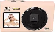 MENDUNER 5K Digital Camera for Photography, 80MP Dual Screen Vlog Camera, 18X Digital Zoom, Compact Vlogging Camera, for Campus Travel Teens (32GB)