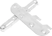 LAPYAPPE 1 Pair Heavy Duty Bed Rail Brackets Frame Connectors for Headboards Footboards Easy Installation Support for Bed Frames