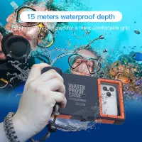 在飛比找蝦皮購物優惠-Waterproof Diving Case For iPh