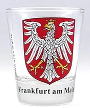 Frankfurt am Main Germany Coat Of Arms Shot Glass