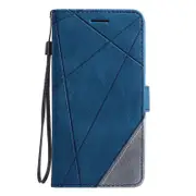 PU Leather Case For OnePlus 8 Case Wallet Flip Cover Magnet For One Plus 8 Fashion Colorblock Phone Bag