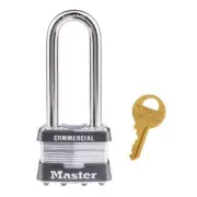 Master Lock 1KALJ#2438 2438 Series Laminated Padlock 2-1/2 H in. (Pack of 6)