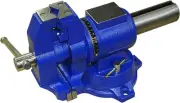 HFS(R) Multi-Purpose Rotating Bench Vise - Heavy Duty - Locking Base (4IN)