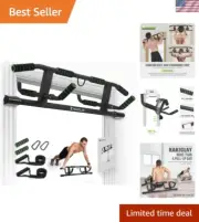 2024 Upgrade Multi-Grip Pull Up Bar with Smart Larger Hooks Technology - Ori...