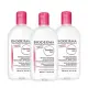 BIODERMA 四合一潔膚液(舒敏高效潔膚/卸妝液)500mlx3入