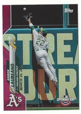 2020 Topps Opening Day Ramon Laureano Red Foil Parallel Target Exclusive #51