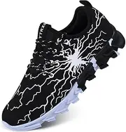 [YTRXM] Little/Big Boys Running Sneakers Lightweight Slip on Tennis Shoes