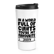 Personalised In A World Full Of C nts You're My Favourite Travel Mug Cup Funny