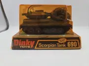 Dinky Toys By Meccano Scorpion Tank #690 Original Packaging NEW