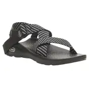 Chaco Mega Z Cloud Women's Sport Sandals, Vibin Black/White, W10